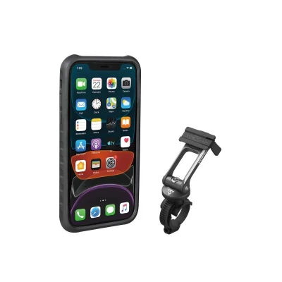 Topeak Obal Ridecase Pro Iphone 11 Černá/šedá Topeak Obal Ridecase Pro Iphone 11 Černá/šedá