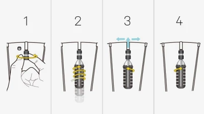 Topeak Nano Airbooster pumpa