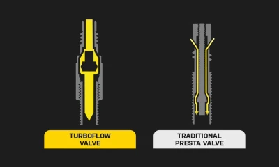 TOPEAK Sada ventilkov TURBOFLOW VALVE COMBO W/ Rapidhead