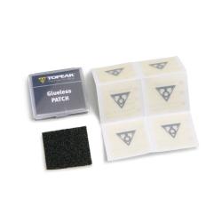 Topeak Záplaty Samolepící Flypaper 6ks+brusný Papír Topeak Záplaty Samolepící Flypaper 6ks+brusný Papír