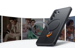 Torras Pouzdro na telefon Ostand Spin Series pro Samsung S25+ (černé)