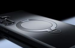 Torras Pouzdro na telefon Ostand Spin Series pro Samsung S25 (černé)
