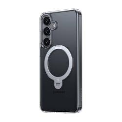 Torras Pouzdro na telefon Ostand Spin Series pro Samsung S25 (transparentní)