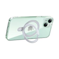 Torras Pouzdro na telefon UPRO Ostand Clear pro iPhone 15 (průhledné)