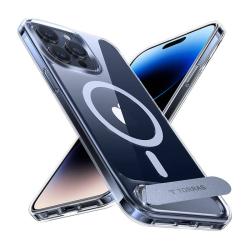 Torras Pouzdro UPRO Pstand pro iPhone 15 Pro Max (transparentní)