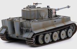 Torro RC tank German Tiger I IR 1:16 šedý 2,4 Ghz RTR, proporcionální