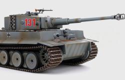 Torro RC tank German Tiger I IR 1:16 šedý 2,4 Ghz RTR, proporcionální