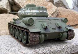 Torro RC tank T34/85 IR 1:16 zelený, RTR, proporcionální + sleva 300,- na příslušenství