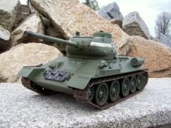 Torro RC tank T34/85 IR 1:16 zelený, RTR, proporcionální + sleva 300,- na příslušenství