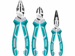 TOTAL-TOOLS Kleště, sada 3ks, industrial TOTAL-TOOLS Kleště, sada 3ks, industrial
