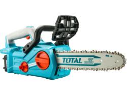 TOTAL TOOLS Pila řetězová aku 900W, BRUSHLESS, 20V Li-ion, 4.0Ah (2x), nabíječka, 30cm