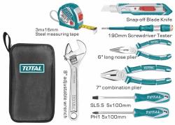TOTAL-TOOLS Sada nářadí, 9ks