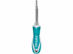 TOTAL-TOOLS Šroubováky, sada 6v1, CrV, industrial