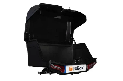 TowBox V5, černý přepravní box na tažné