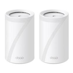 TP-Link Deco BE65(2-pack) BE9300 Třípásmový systém Mesh WiFi 7 pro celou domácnost, 4x 2.5GLAN, USB, 2,4/5/6GHz, HomeShi