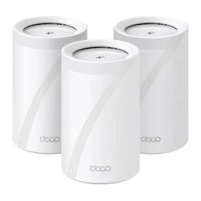 TP-Link Deco BE65(3-pack) BE9300 Třípásmový systém Mesh WiFi 7 pro celou domácnost, 4x 2.5GLAN, USB, 2,4/5/6GHz, HomeShi TP-Link Deco BE65(3-pack) BE9300 Třípásmový systém Mesh WiFi 7 pro celou domácnost, 4x 2.5GLAN, USB, 2,4/5/6GHz, HomeShi
