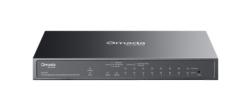 TP-Link ES210GP Omada 10portový gigabitový easy managed switch s 8 porty PoE+