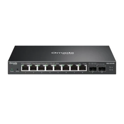 TP-Link ES210X-M2 Omada 8portový 2.5G BASE-T Easy Managed switch se 2 sloty 10GE SFP+
