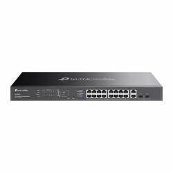 TP-Link ES220GMP Omada 20portový gigabitový Easy Managed switch s 16 porty PoE+ TP-Link ES220GMP Omada 20portový gigabitový Easy Managed switch s 16 porty PoE+