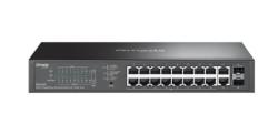 TP-Link ES220GP Omada 20portový gigabitový Easy Managed switch s 16 porty PoE+