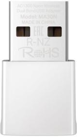 TP-Link MERCUSYS MA30N - AC1300 Bezdrátový dvoupásmový USB nano adaptér TP-Link MERCUSYS MA30N - AC1300 Bezdrátový dvoupásmový USB nano adaptér