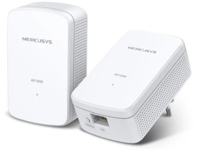 TP-Link MERCUSYS MP500 KIT - AV1000 Gigabit Powerline Starter Kit, 1xGLAN TP-Link MERCUSYS MP500 KIT - AV1000 Gigabit Powerline Starter Kit, 1xGLAN