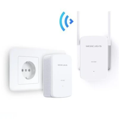 TP-Link MERCUSYS MP510 KIT - AV1000 Gigabit Powerline N300 Wi-Fi Kit , 1xGLAN