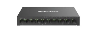TP-Link Mercusys MS110CP 8portový 10/100 Mb/s + 2portový gigabitový stolní switch s 8 porty PoE+ TP-Link Mercusys MS110CP 8portový 10/100 Mb/s + 2portový gigabitový stolní switch s 8 porty PoE+