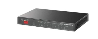 TP-Link Mercusys MS110GMP 10portový gigabitový stolní switch s 8 porty PoE+ TP-Link Mercusys MS110GMP 10portový gigabitový stolní switch s 8 porty PoE+
