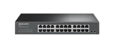 TP-Link Mercusys MS124GS 24portový gigabitový stolní/rackový switch TP-Link Mercusys MS124GS 24portový gigabitový stolní/rackový switch