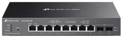 TP-Link SG2210XMP-M2 Omada PoE+ switch, 8x 2.5G LAN, 2x SFP+ TP-Link SG2210XMP-M2 Omada PoE+ switch, 8x 2.5G LAN, 2x SFP+