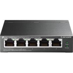 TP-Link Switch TL-SG105MPE Easy Smart, 5x GLAN, 4x PoE+, 120W TP-Link Switch TL-SG105MPE Easy Smart, 5x GLAN, 4x PoE+, 120W