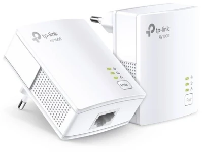 TP-Link TL-PA7017KIT AV1000 Powerline Starter Kit, 1x GLAN TP-Link TL-PA7017KIT AV1000 Powerline Starter Kit, 1x GLAN