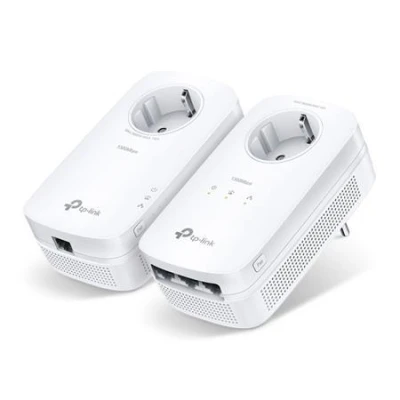 TP-Link TL-PA8030P - AV1300 Powerline Starter Kit průchozí zásuvka 3xGLAN TP-Link TL-PA8030P - AV1300 Powerline Starter Kit průchozí zásuvka 3xGLAN