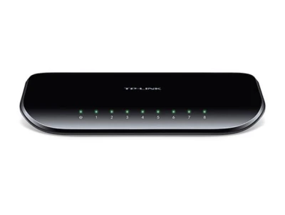 TP-Link TL-SG1008D Switch 8xTP 10/100/1000Mbps, plastový TP-Link TL-SG1008D Switch 8xTP 10/100/1000Mbps, plastový