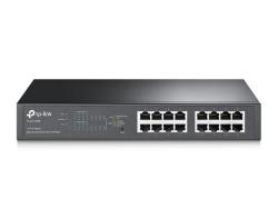 TP-Link TL-SG1016PE PoE switch, 16x GLAN (8x PoE+), 802.3af/at, 110W budget TP-Link TL-SG1016PE PoE switch, 16x GLAN (8x PoE+), 802.3af/at, 110W budget