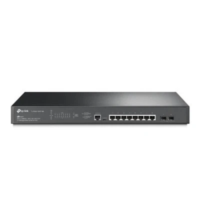 TP-Link TL-SG3210XHP-M2 JetStream 8-Port 2.5GBASE-T and 2-Port 10GE SFP+ L2+ Managed Switch with 8-Port PoE+, OMADA SDN TP-Link TL-SG3210XHP-M2 JetStream 8-Port 2.5GBASE-T and 2-Port 10GE SFP+ L2+ Managed Switch with 8-Port PoE+, OMADA SDN