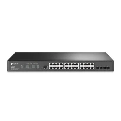 TP-Link TL-SG3428 JetStream 24-Port Gigabit L2 Managed Switch with 4 SFP Slots, OMADA SDN TP-Link TL-SG3428 JetStream 24-Port Gigabit L2 Managed Switch with 4 SFP Slots, OMADA SDN