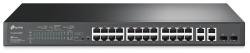 TP-Link TL-SL2428P JetStream Switch L2/L3/L4 QoS a IGMP 24x10/100 Mbps 2xSFP PoE+, OMADA SDN TP-Link TL-SL2428P JetStream Switch L2/L3/L4 QoS a IGMP 24x10/100 Mbps 2xSFP PoE+, OMADA SDN