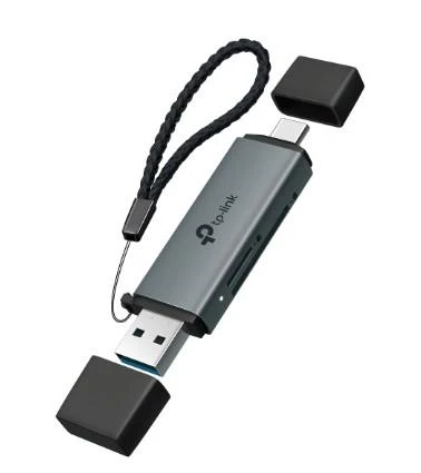 TP-Link UA430D USB3.0 Type-C Type-A to SD microSD 3.0 Adapter