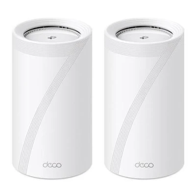 TP-Link WiFi router Deco BE85(2-pack) BE19000, WiFi 7, 1x 10GLAN, 2x 2.5GLAN, 1x 10GLAN/SFP+, USB, 2,4/5/6GHz TP-Link WiFi router Deco BE85(2-pack) BE19000, WiFi 7, 1x 10GLAN, 2x 2.5GLAN, 1x 10GLAN/SFP+, USB, 2,4/5/6GHz