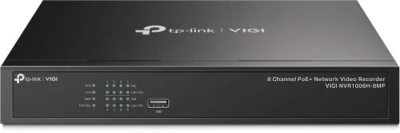 TP-Link Záznamové zařízení VIGI NVR1008H-8MP 8 kanálů, 8x Lan s PoE, 2x USB