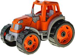 Traktor baby barevný plastový 25cm volný chod na písek 2 barvy