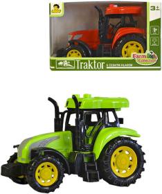 Traktor farmářský na setrvačník vyprávění zvířecí zvuky na baterie Světlo Zvuk 2 barvy Traktor farmářský na setrvačník vyprávění zvířecí zvuky na baterie Světlo Zvuk 2 barvy