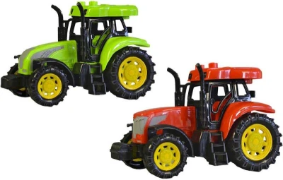 Traktor farmársky na zotrvačník rozprávanie zvieracie zvuky na batérie Svetlo Zvuk 2 farby