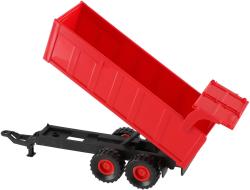 Traktor Zetor červený set s valníkem na setrvačník na baterie Světlo Zvuk