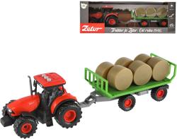 Traktor Zetor set s vlekem a balíky na setrvačník na baterie Světlo Zvuk Traktor Zetor set s vlekem a balíky na setrvačník na baterie Světlo Zvuk