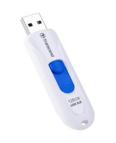 Transcend 128GB JetFlash 790W, USB 3.0 (3.1 Gen 1) flash disk, bílo/modrý Transcend 128GB JetFlash 790W, USB 3.0 (3.1 Gen 1) flash disk, bílo/modrý