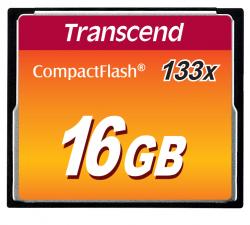 Transcend 16GB CF (133X) paměťová karta (MLC) Transcend 16GB CF (133X) paměťová karta (MLC)
