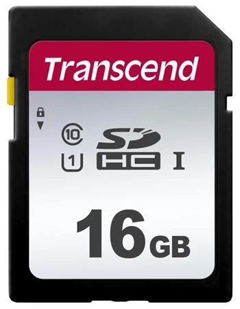 Transcend 16GB SDHC 300S (Class 10) UHS-I U1 paměťová karta Transcend 16GB SDHC 300S (Class 10) UHS-I U1 paměťová karta
